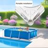 Pool Frame Corner Bracket Replacement Part ,Adapter ,Pool Accessories ,Easy To Install Joint