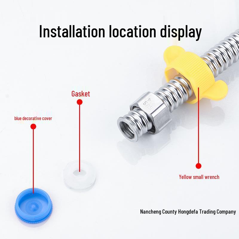 Corrugated Tube and Gas Pipe Sealing Gasket: PTFE, Silicone, Nitrile Rubber Rings, Teflon; High-Temperature Resistant.