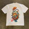 2025 Summer 's And 's Short Sleeve T-Shirt Mysterious Oriental Totem Printed T-Shirt Original Design High Quality Tee