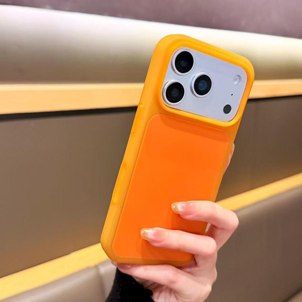 Apple 17 Pro Max iPhone 16/15 Anti-Fall Frosted Ice Cream Jelly Case