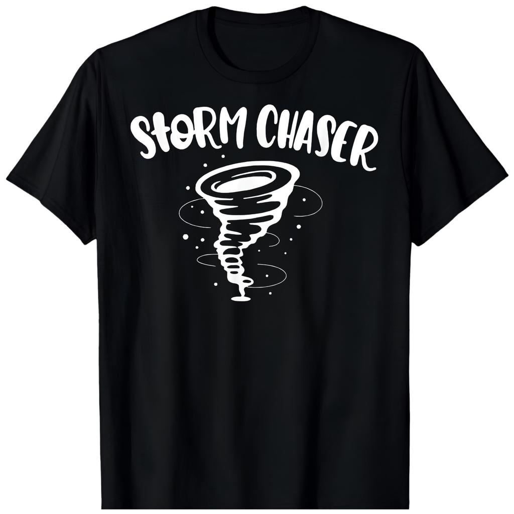 Storm Chasers Big Tornado BLACK T-Shirt 1799