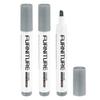 3/5Pcs Furniture Repair Kit Patch Paint Pens Wood Furniture Markers Touch Up Wood Filler Sticks for Scratches Wooden Floor Table