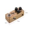 Btuty Golden Horse Guitar Overdrive Effect Pedal Full Metal Shell True Bypass Golden Horse