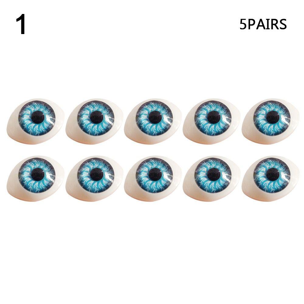 5 пар DIY Кукольный глаз 12x16мм Аксессуары для глаз Новые Поделки для изготовления кукол DIY BJD кукла