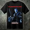 Sylvester Stallone Terminator 2 Movie Poster T Shirt 90s Skynet Cyberdyne