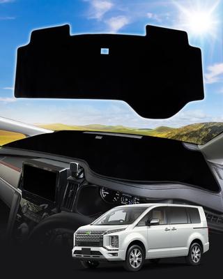 Коврик на панель Cartist для Mitsubishi New Delica D5 Чехол на панель для DELICA 2019 Уменьшает блики на предотвращает солнце специальный аксессуар для