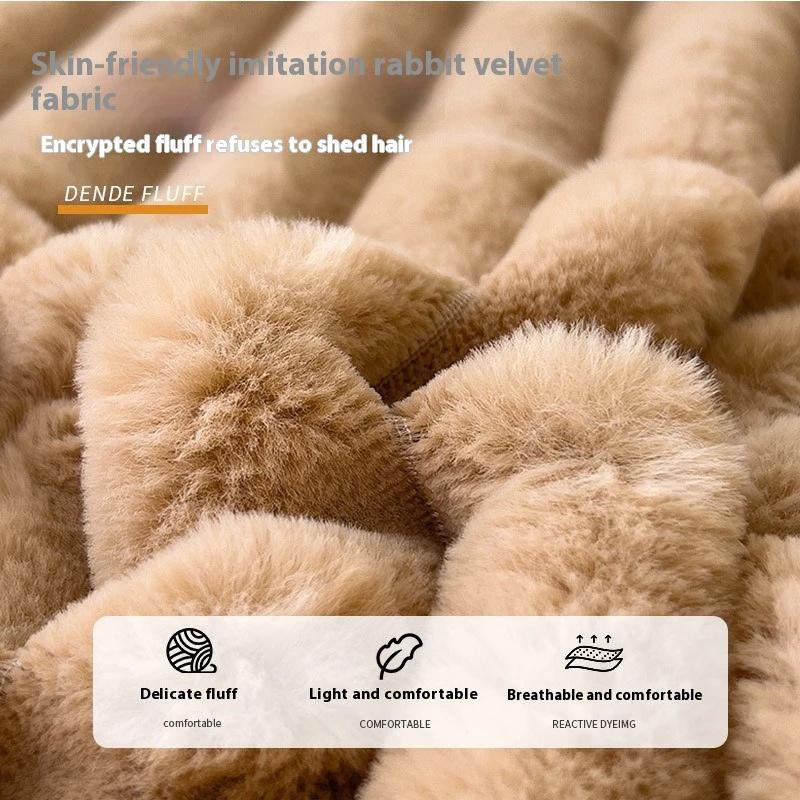 Зимний теплый бархатный матрас, простыня, мягкая простыня для студенческого общежития, толстая простыня на резинке, защитный чехол для матраса, мягкое покрывало