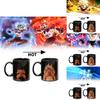 Керамическая кружка Dragon Ball Goku, меняющая цвет, для подарка и домашнего использования