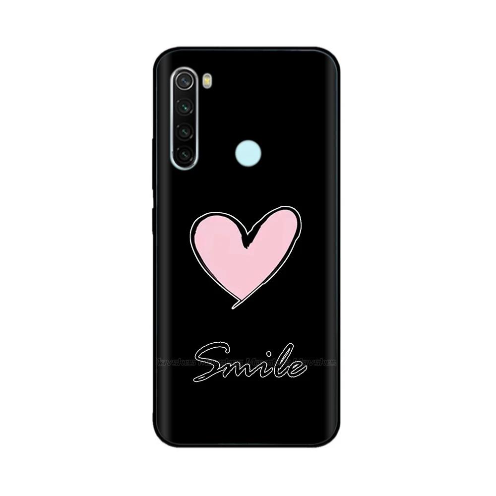 Для Xiaomi Redmi Note 8T Чехол с узором Полная защита Мягкий жидкий силикон Мультяшный чехол для Redmi Note 8T Note8T Оболочка Fundas