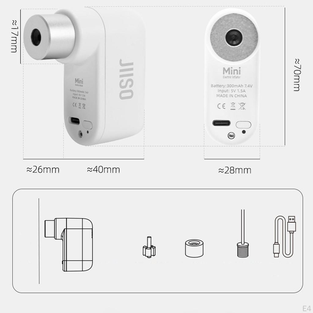 Компактный электрический насос для велосипедов и мотоциклов