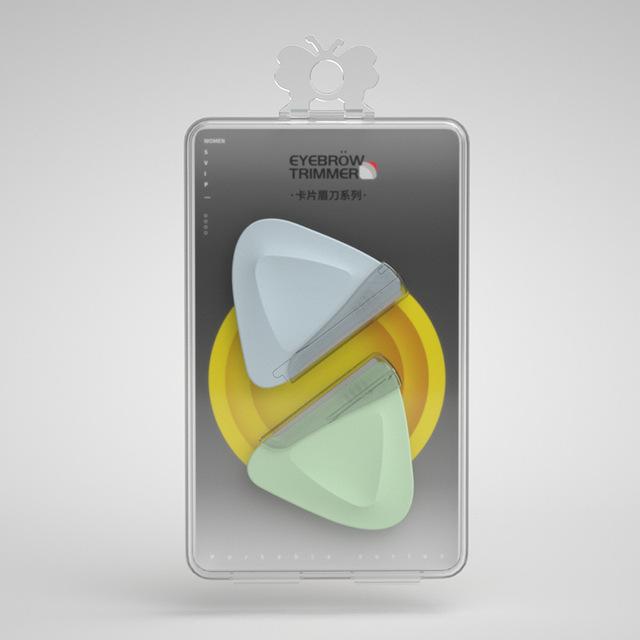 1/2 шт. портативный триммер для бровей, лезвия из нержавеющей стали, бритва для лица, бровей для женщин, формирователь бровей, средство для удаления макияжа, инструменты для красоты