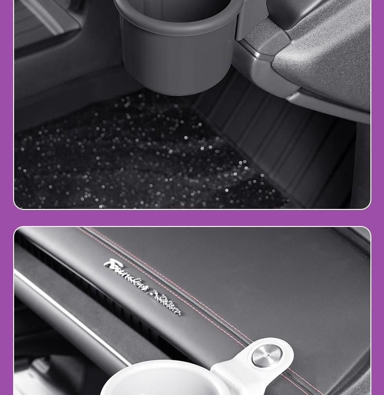Custom-fit Cup Holders for Xiaomi SU7: Original Color & Multifunctional Car Interior Accessory