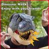 Simulation Dinosaur Electric Mask Jurassic World Movie-inspired Dinosaur Mask With Lights Screams