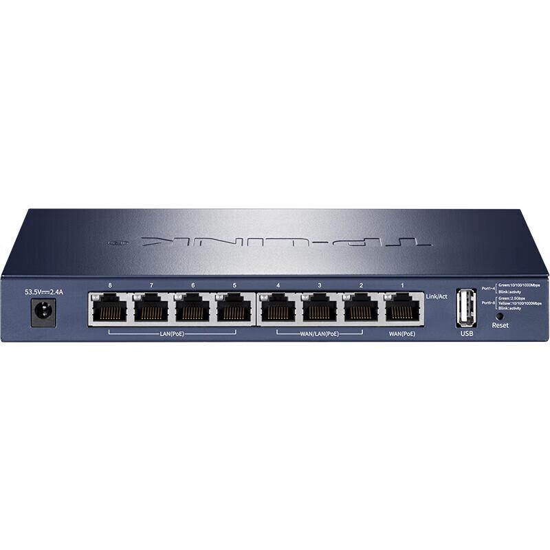TP-LINK Enterprise VPN Router with PoE and AP Management