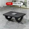 Home/Office Footrest Under Desk Foot Stool Anti-Crossed Legs Semi-Circular Rocking Anti-Slip Massage Roller Footrest