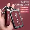 Модный Чехол-Держатель для NFC-Карты-Ключа Автомобиля для BYD Atto 3 Tang DM Han EV Song Pro Qin Plus Защитный Чехол Брелок Авто Аксессуары