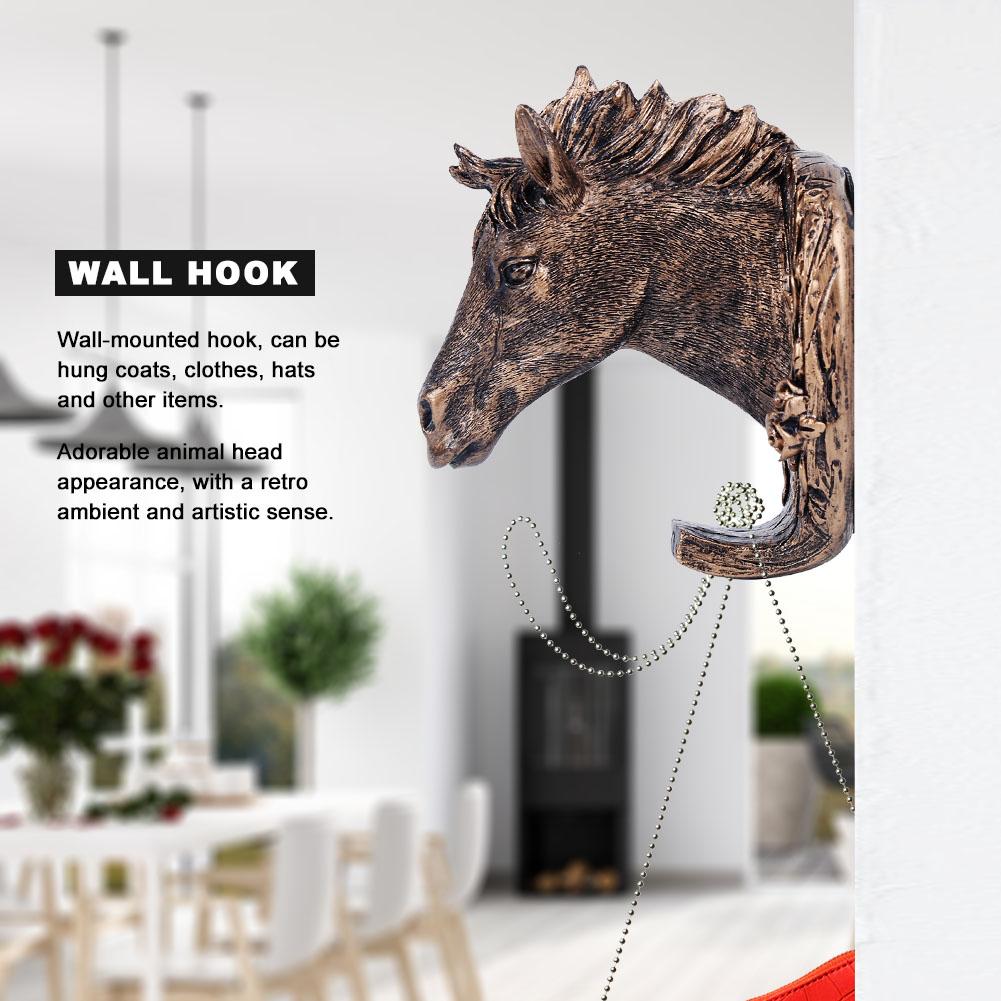 Милая в форме животного настенный крючок для пальто шляпа вешалка крючки украшение для ванной комнаты