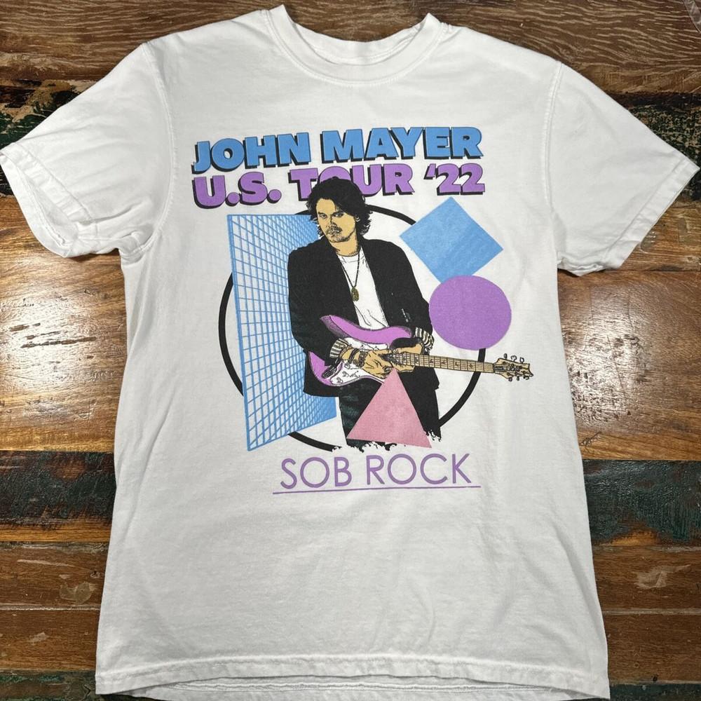 John Mayer Shirt Womens Small 2022 Sob Rock Concert Tour IM0387