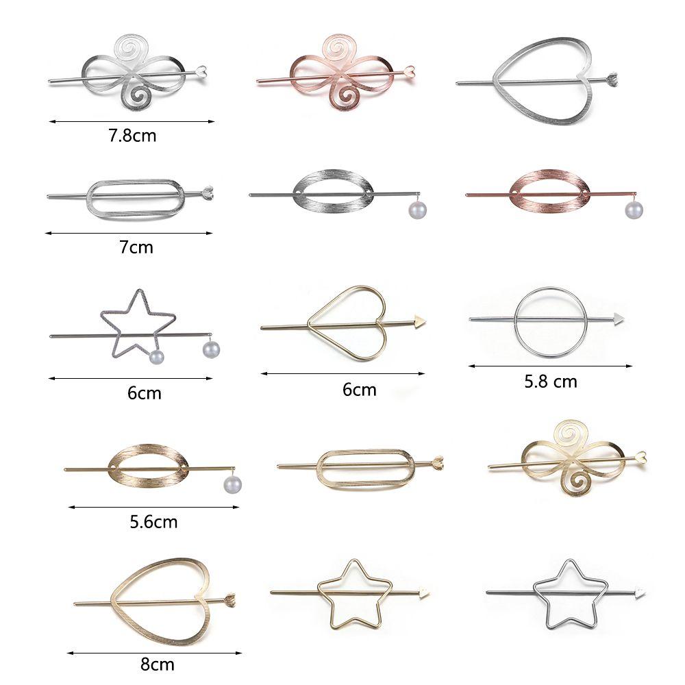 Женская модная тиара геометрическая заколка винтажные заколки для волос головной убор металлическая заколка для волос держатель для пучка