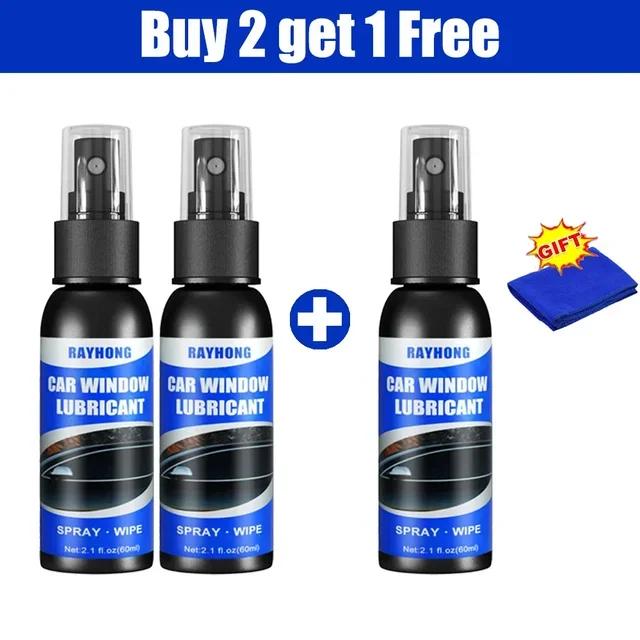 НОВЫЙ 60 мл Смазка для стекол Резиновая дверная резиновая полоса Автомобильная смягчающая обслуживание Устраняет шум Универсальные автомобильные товары