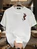 Oversized Angel Wings Butterfly Graphic T Shirts for Unisex Vintage Black White Wing Print Short Sleeve Tee Casual Streetwear