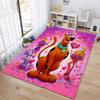 Halloween cartoon comedy adventure movie Scooby-Doo carpet is suitable for living room and bedroom doormats office balcony decorative carpet V11