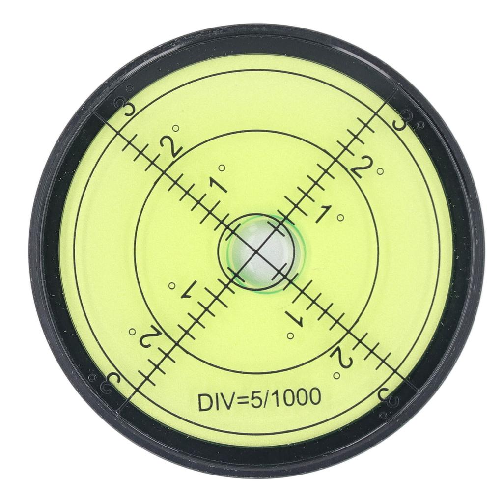 Круглый пузырьковый уровень Светящийся Высокоточный Алюминиевый сплав Горизонтальный шариковый нивелир для автодома, камеры