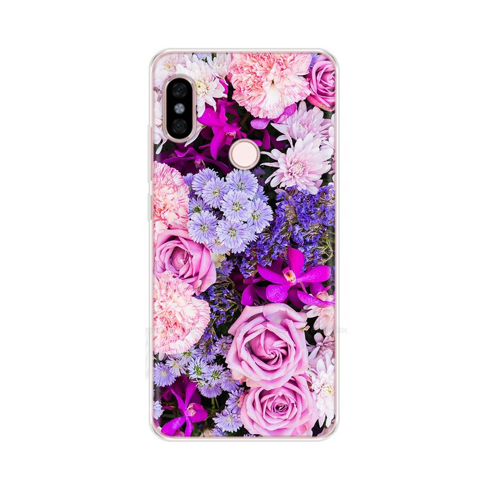Для Redmi Note 5 Note5 Pro Защитный чехол Мягкий силиконовый чехол для телефона Мультяшная расписная задняя крышка Для Redmi Note 5 6 Pro Fundas