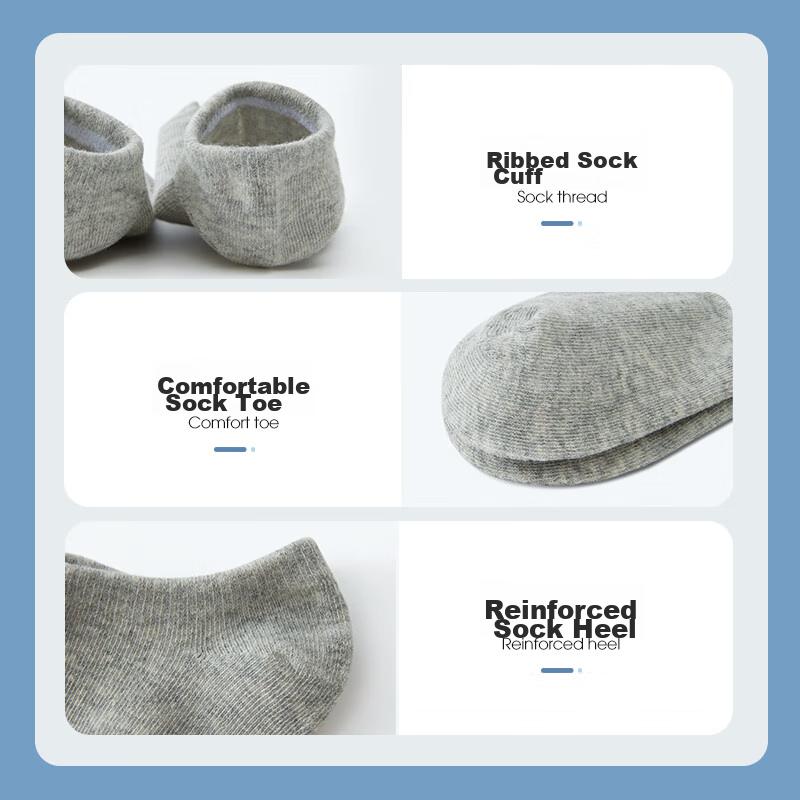 Freego Disposable Long Socks for Men And Women, Thin Travel All-Season Cotton Socks, Sweat-Absorbing Breathable Sports Socks, No-Wash