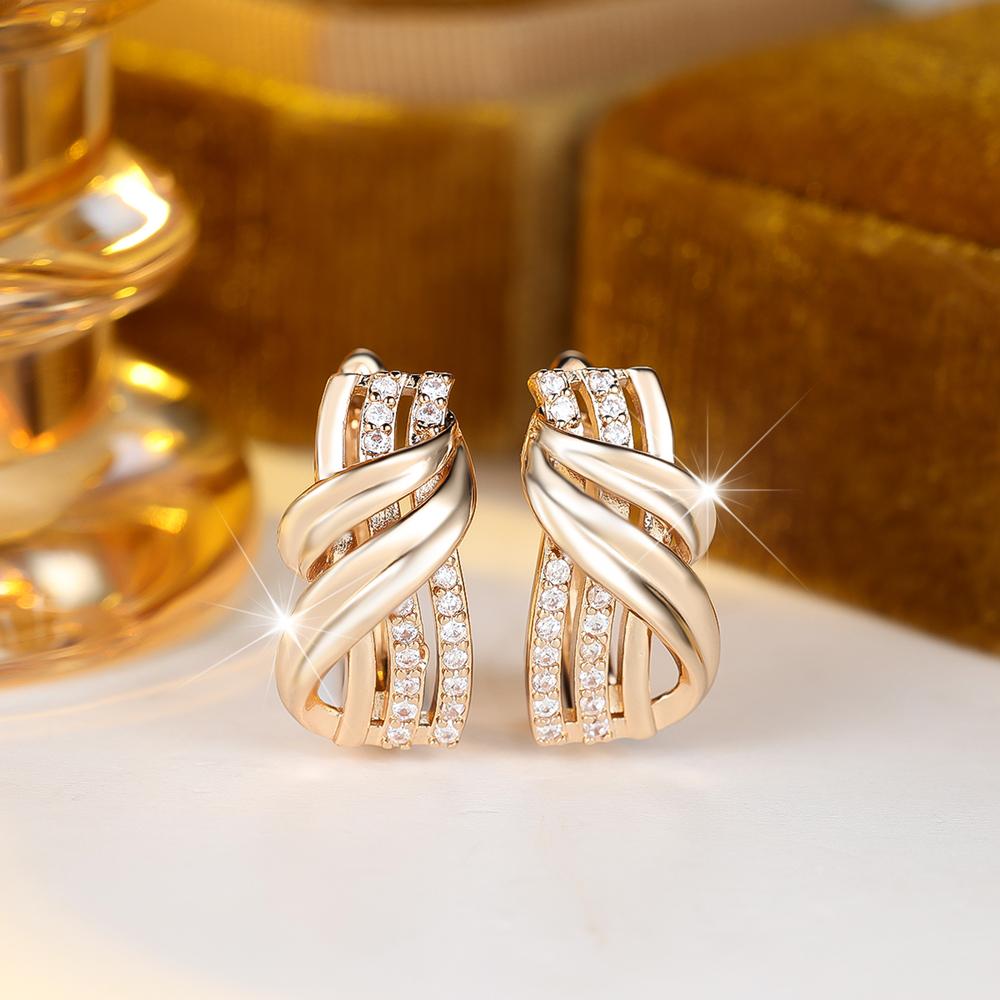 Этнические серьги-капли геометрической формы золотого цвета для женщин, роскошные серьги с цирконом, повседневные изящные украшения