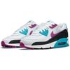 Nike Кроссовки мужские Nike Air Max 90 Premium Lagoon Blue Белые Акватон Черные DM8318-100