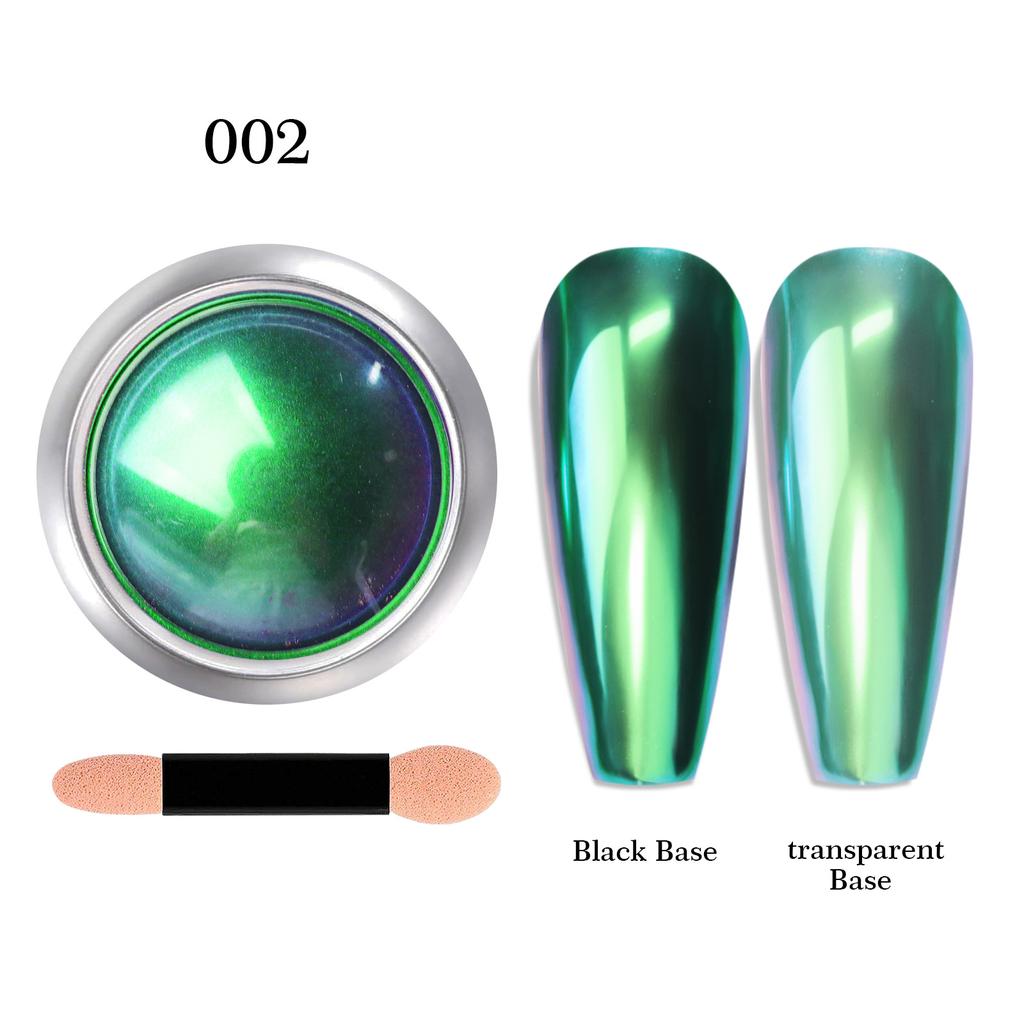 Optical Chameleon Magic Mirror Powder Versatile Color Acrylic Nail Art Glitter Chromium Powder DIY Manicure Decoration Design
