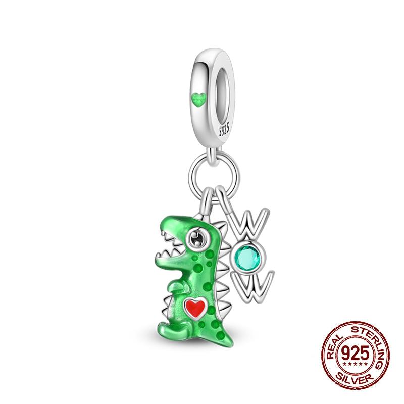 Зимние Шармы Медь Лось Медведь Санта Клаус Шармы Бусины Подходят для Оригинальных Браслетов Для Женщин Сделай Сам Праздничные Ювелирные Изделия Подарки