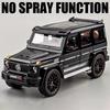 Большой 1:18-й Масштабный Внедорожник Benz G800 Металлический Литой Модель Автомобиля Звук и Свет Коллекционные Украшения Подарок на День Рождения Другу