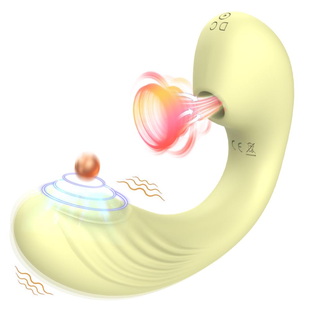 Adult Supplies Wearable Tapping Vibrator Nipple Stimulator Clitoris Sucker Vaginal Penetration Masturbator Sex Toys for Women