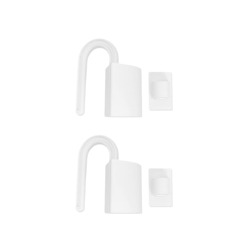 2Pcs Hinge 360 Degrees Lock Stopper Pinch Hanging Security Guard Children Protector Living Room Supplies Household