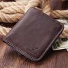 Humerpaul Тонкий кошелек из натуральной кожи коровы, мужской кошелек для монет, маленький мини-держатель для карт, простой портфолио, тонкий мужской кошелек Portomonee