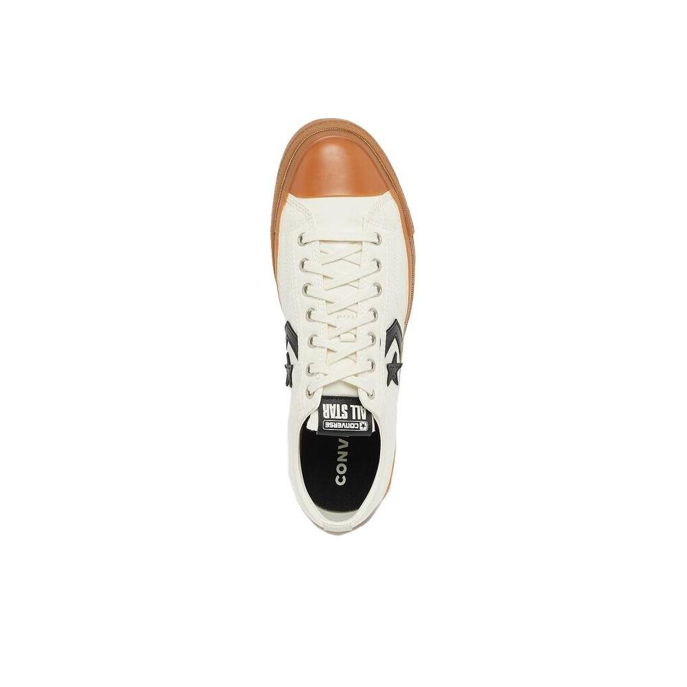 Converse Кроссовки Star Player 76 Low Egret Gum Honey Unisex белые черные A09895C