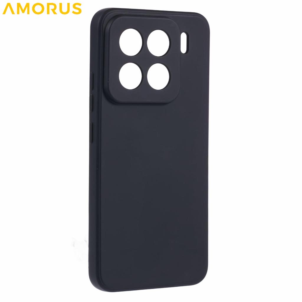 For Xiaomi 15 Pro Case Precise Cutouts TPU Fiber Lining Shockproof Phone Cover