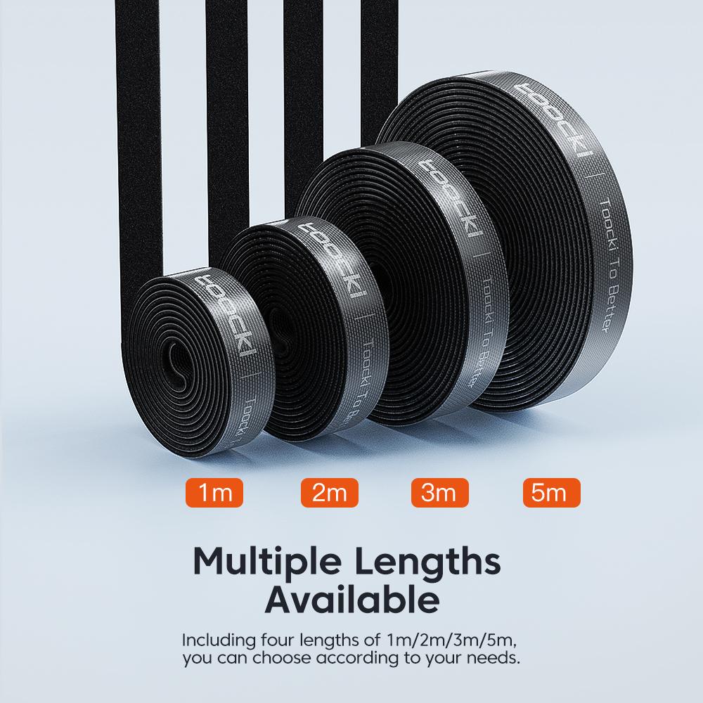 Tooki, 5 м, органайзер для кабеля, зажим для намотки шнура, органайзер для управления проводами для iPhone, аудио, видео, HDMI, различные типы проводов