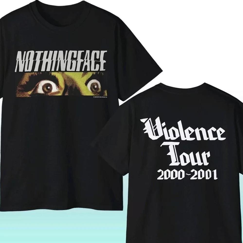 Nothingface Violence Tour 2001 Группа Nu Metal Репринт S-4XL Унисекс Футболка