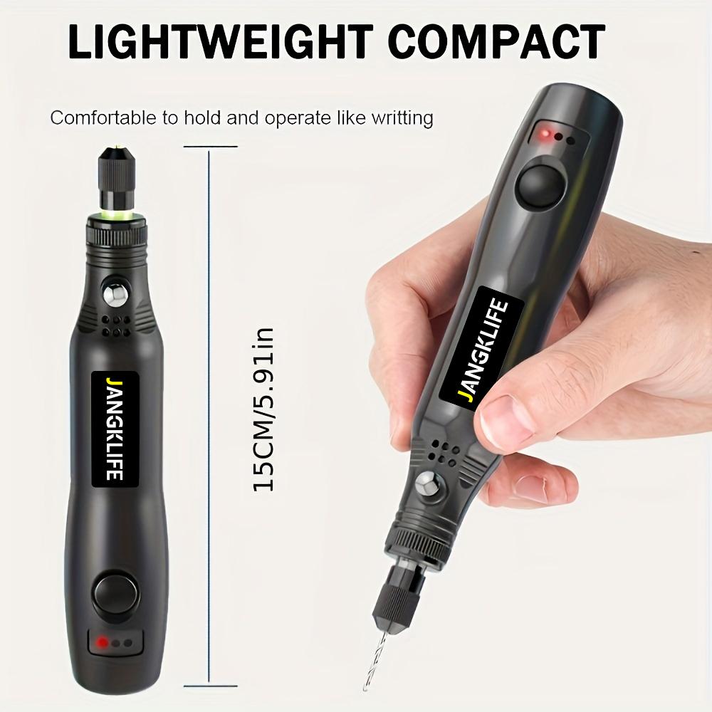 Cordless Rotary Tools USB Charging Grinder Set Wireless Engraving Pen DIY Polish Rotary Carve Tool Set
