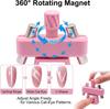 3D printing third generation glass bead cat eye artifact manicure tool rotating automatic cat suction artifact  pink