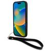 Dkny Dkhcp16Lpbswsk Iphone 16 Pro 6.3   Czarny/Black Hardcase Wrist Strap Stock Logo