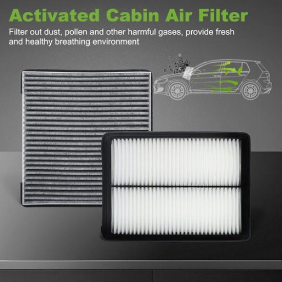 COMBO AIR & CABIN FILTER 08790-3M000A 28113-A9100 FOR Hyundai Santa Fe -