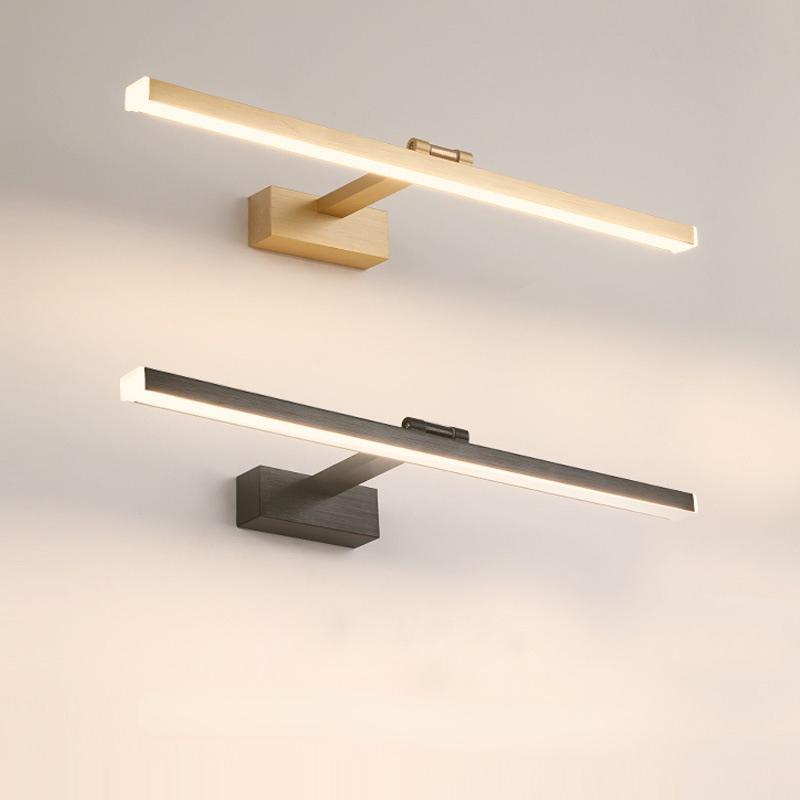 Современные светодиоды Бра Бра AC100-240V 12W 50cm/19.7in Светильник для зеркала в ванной комнате Внутренняя стена