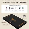Солнечная панель FlexSolar 30 Вт, порт USB-A на Type-C, складная, компактное солнечное зарядное устройство, водонепроницаемость IP67, подходит для землетрясений, стихийных бедствий, использования на открытом воздухе, C