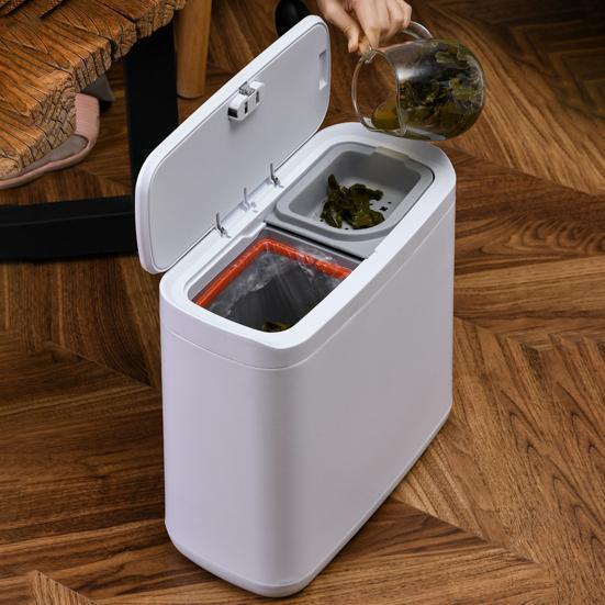 Мусорный бак большой емкости для дома, износостойкий многоцелевой кухонный шкаф, подвесной контейнер на дверь, прочная организация