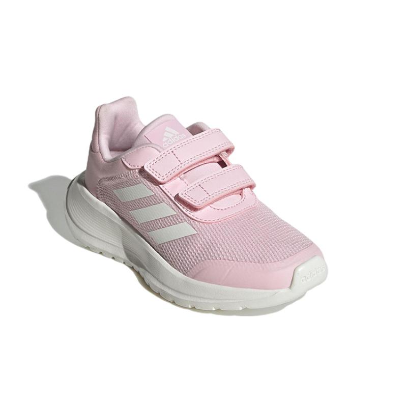 adidas Кроссовки для бега Tensaur Run K, износостойкие, дышащие, низкие, для детей, розовые, детские кроссовки GZ3436
