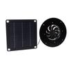 Solar Powered Exhaust Fan Kit 22cm Portable Solar Panel Exhaust Fan 20W for RV Chicken Coops